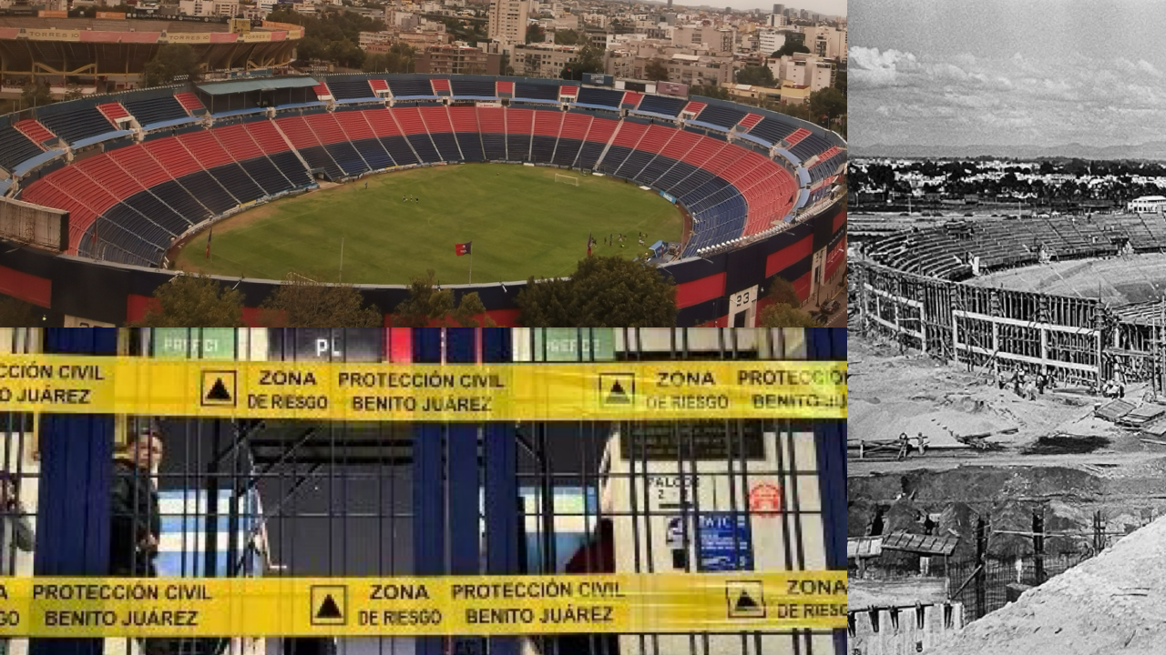 El estadio de la Ciudad de los Deportes sufre con clausura y con polémicas
