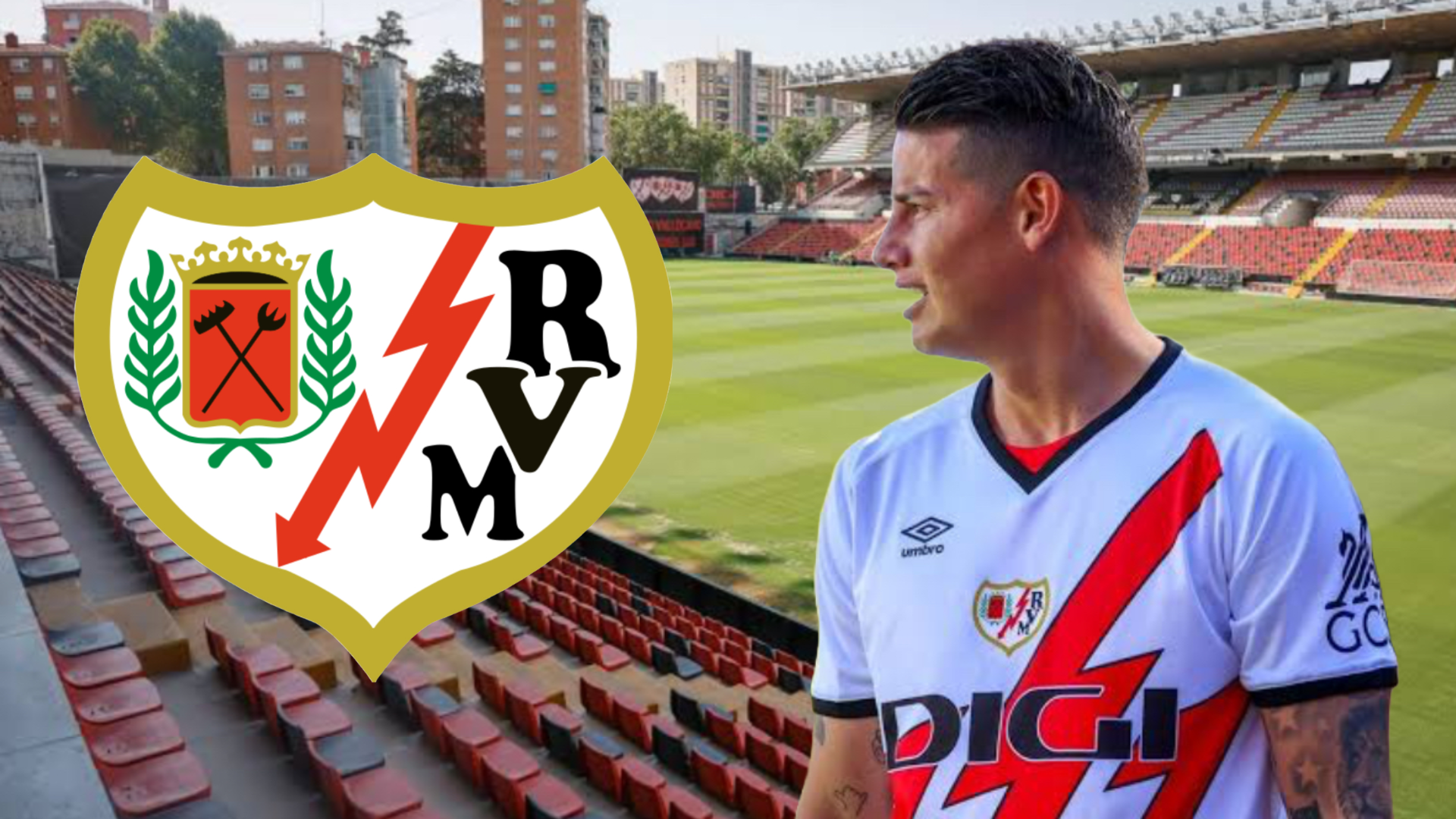 Se hace oficial la salida de James Rodríguez del Rayo Vallecano tras rescindir su contrato 