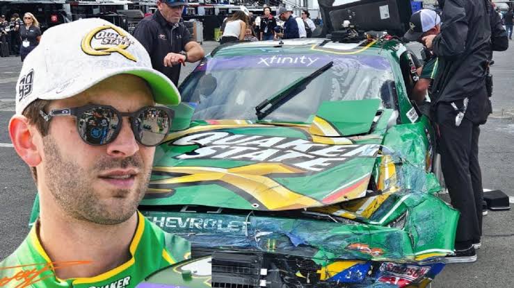 Daniel Suárez choca en Xfinity, pero vuelve con Top 10 en la NASCAR Cup
