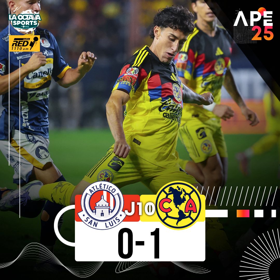 América vence a San Luis con gol de Zendejas