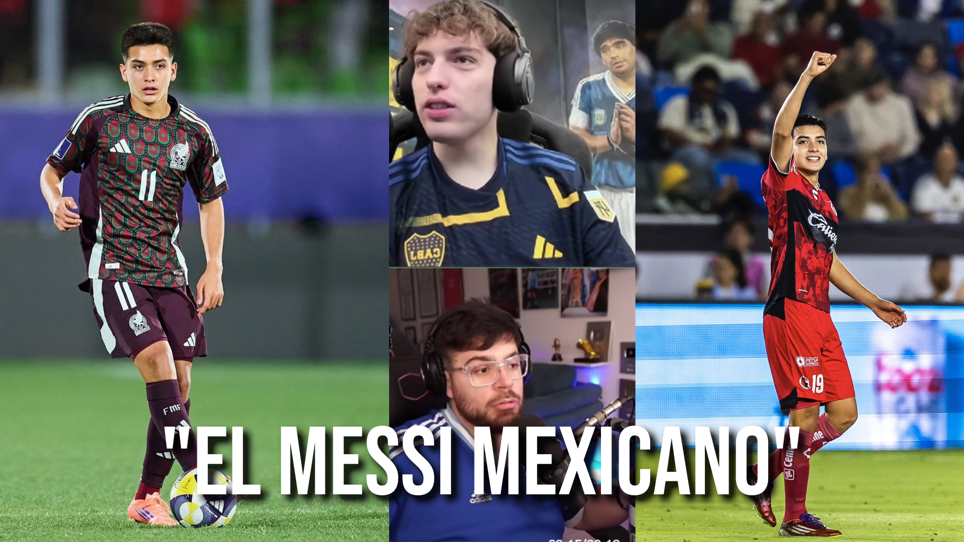México vs Argentina: Davoo Xeneize compara a Mora con Messi