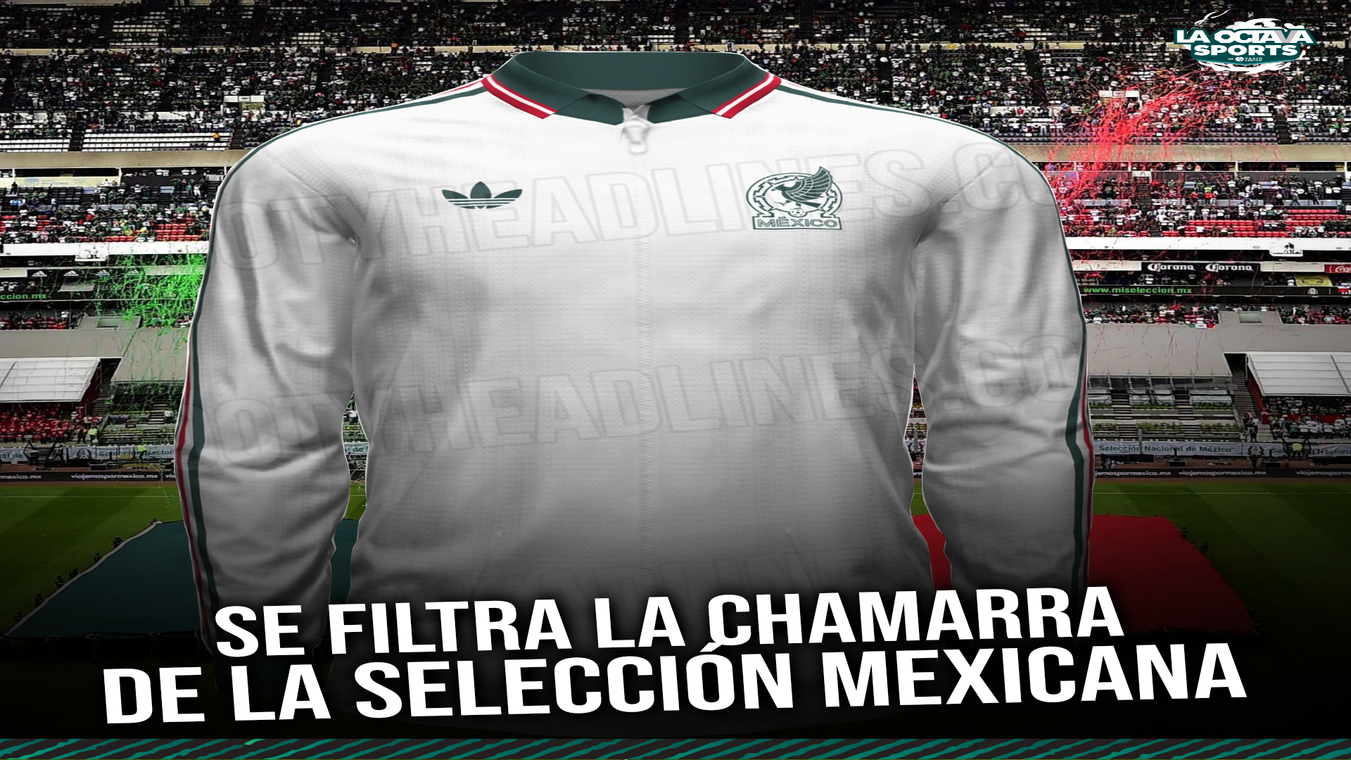 Adidas México 2026: se filtra la nueva chamarra para el himno de visitante