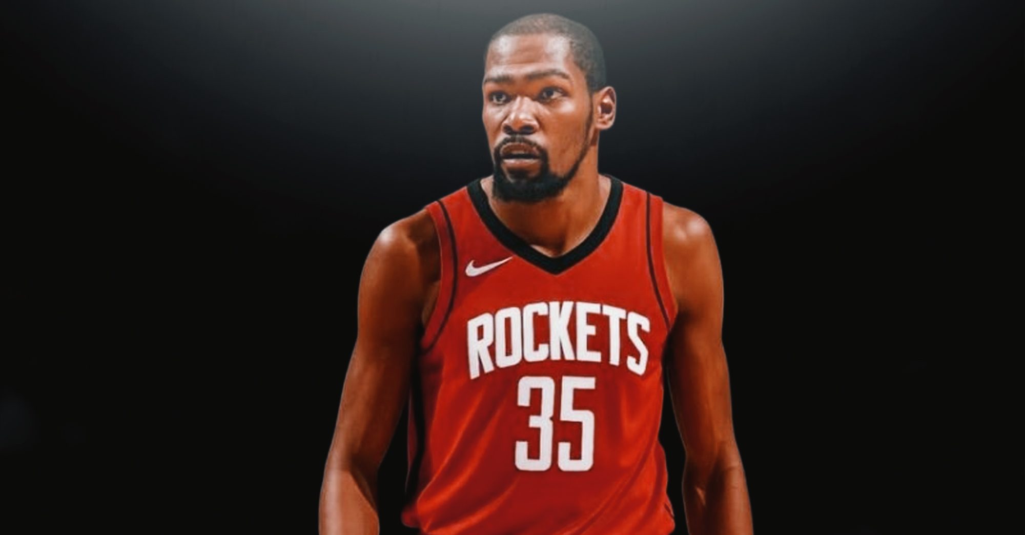 Kevin Durant brilla en su debut con los Rockets