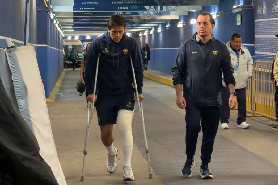 JJ Macías se despide: Pumas confirma rotura de ligamentos y baja de nueve meses